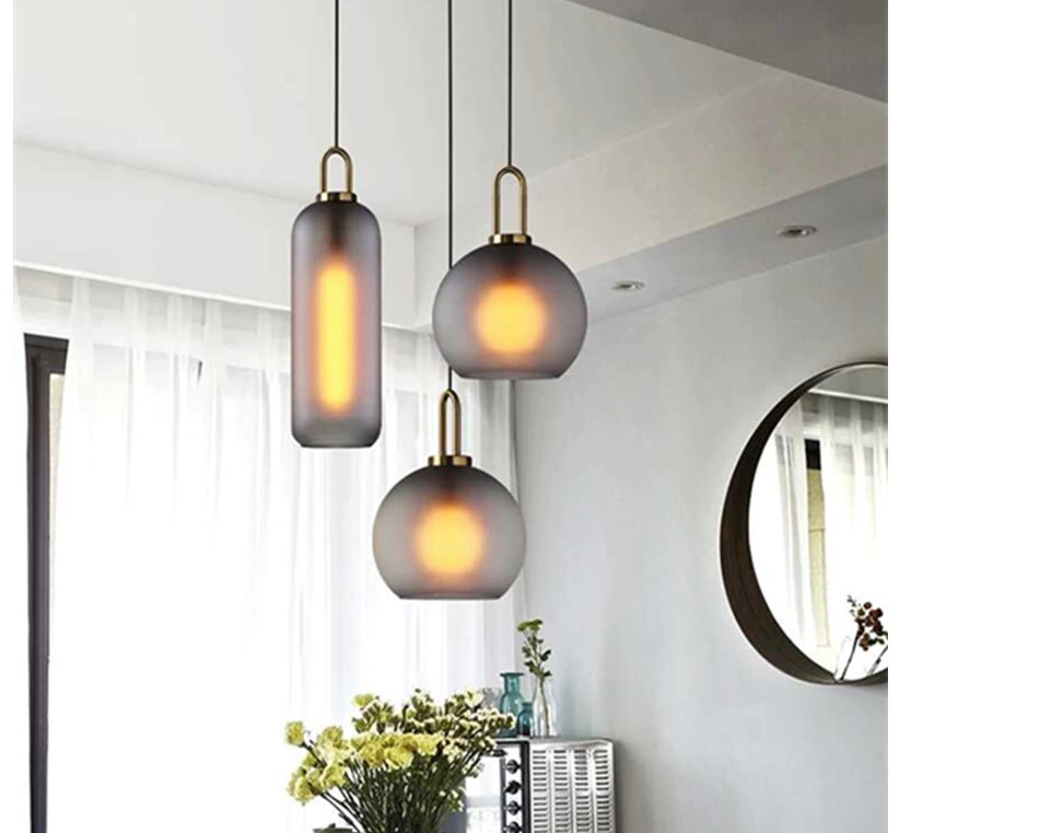 Matte Glass Nordic Style Pendant Lighting