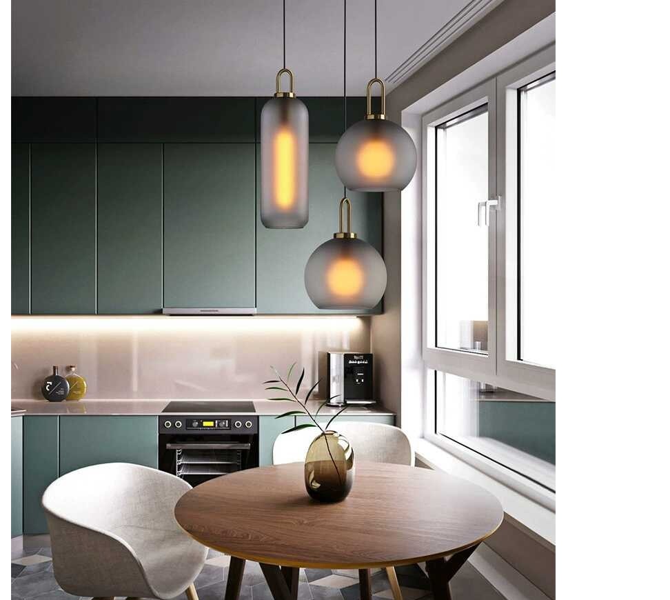 Matte Glass Nordic Style Pendant Lighting