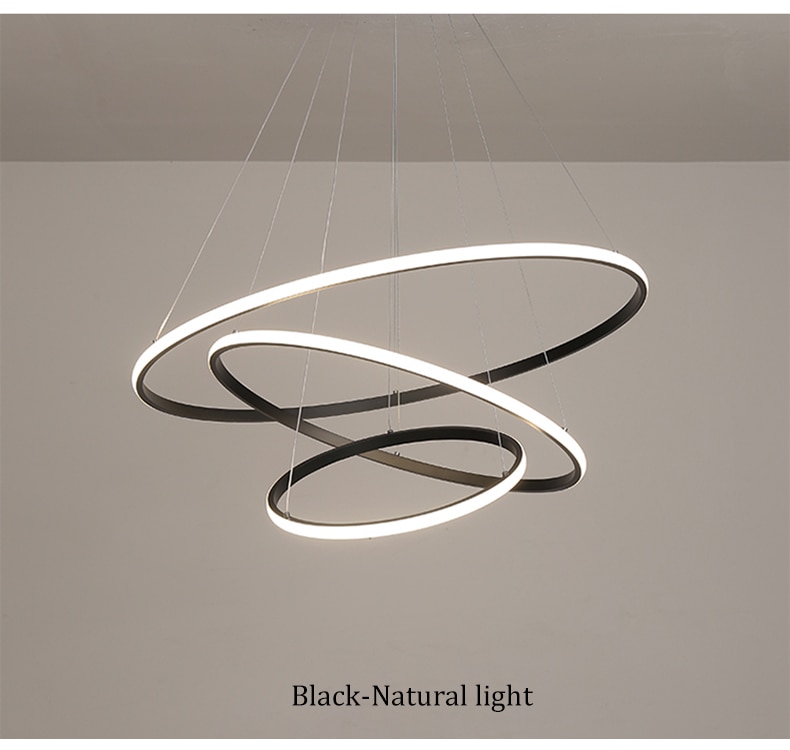 Creative Aluminum LED Pendant Light with Remote Control