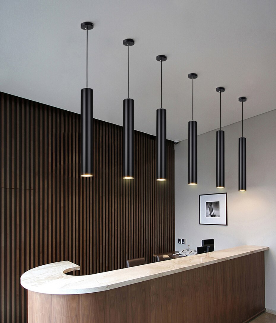 Modern Round Aluminum LED Pendant Light