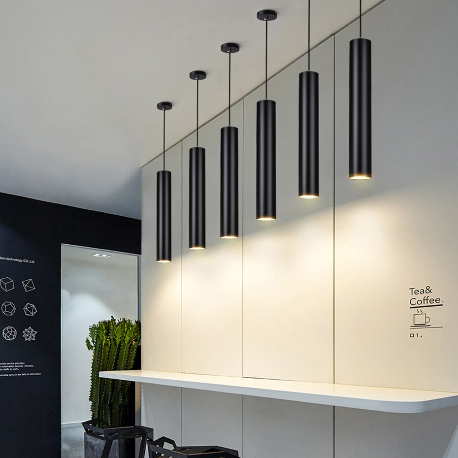 Modern Round Aluminum LED Pendant Light