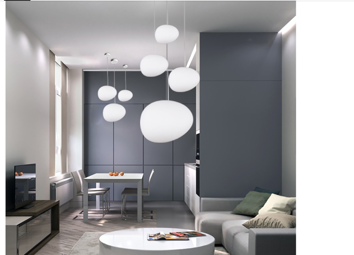 Egg Shaped Pendant Lamp