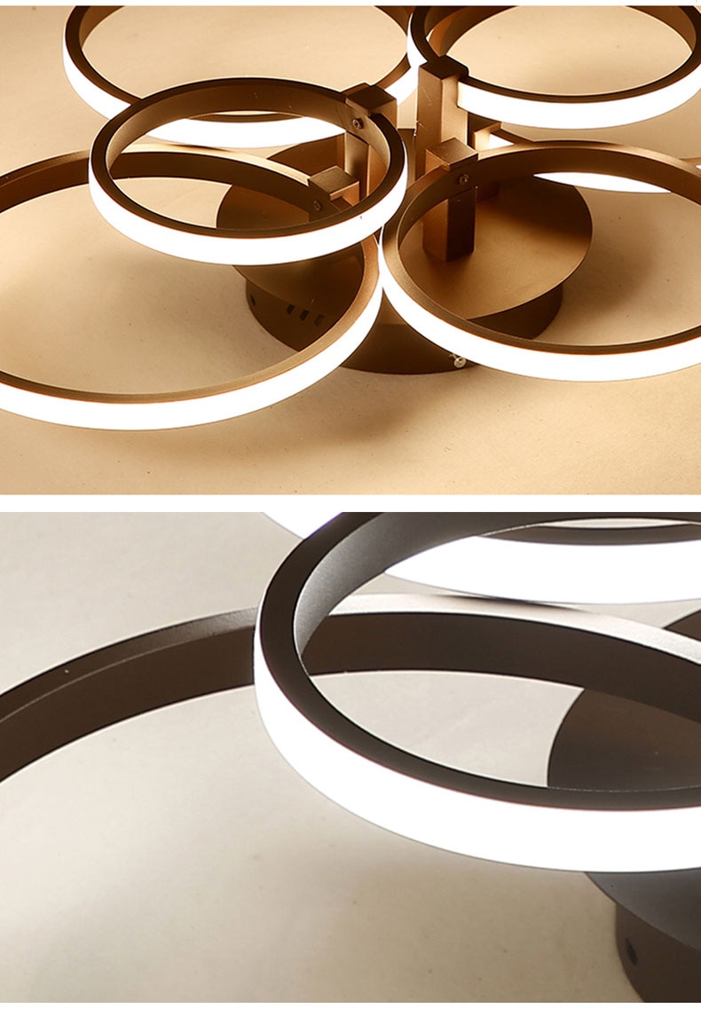 LED Modern Chandelier with Remote Control