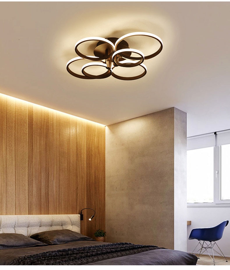 LED Modern Chandelier with Remote Control
