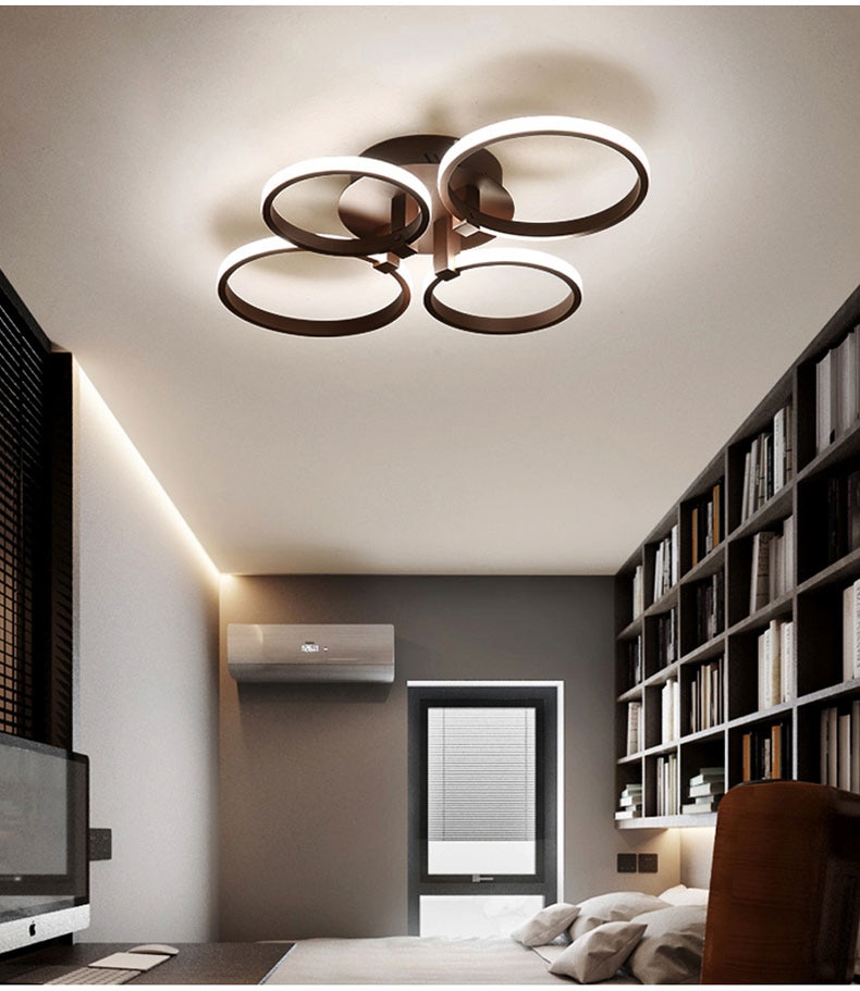 LED Modern Chandelier with Remote Control