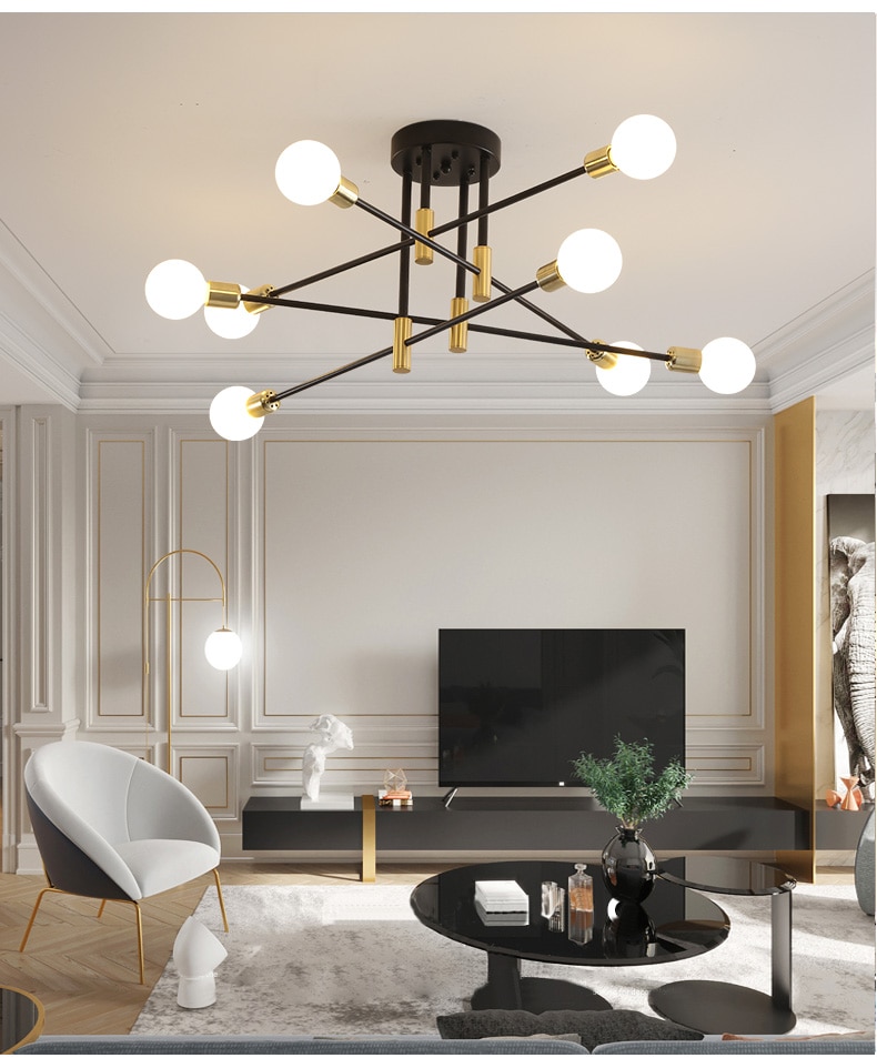 Modern Nordic LED Chandelier