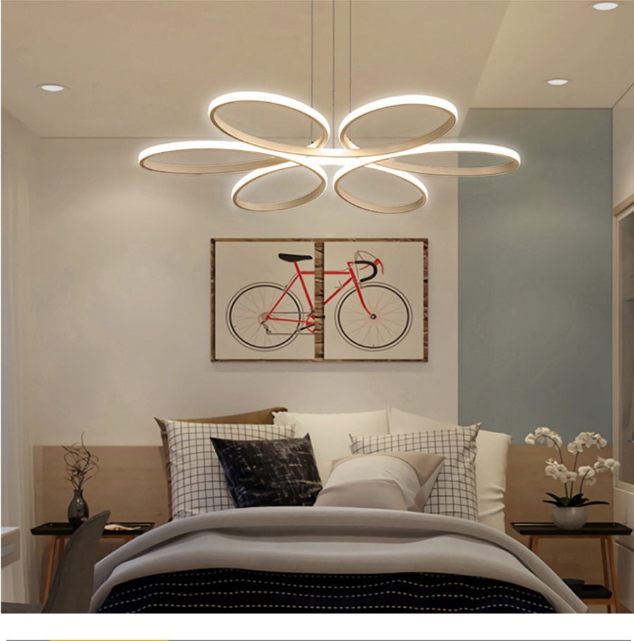 LED Chandelier with Remote Control