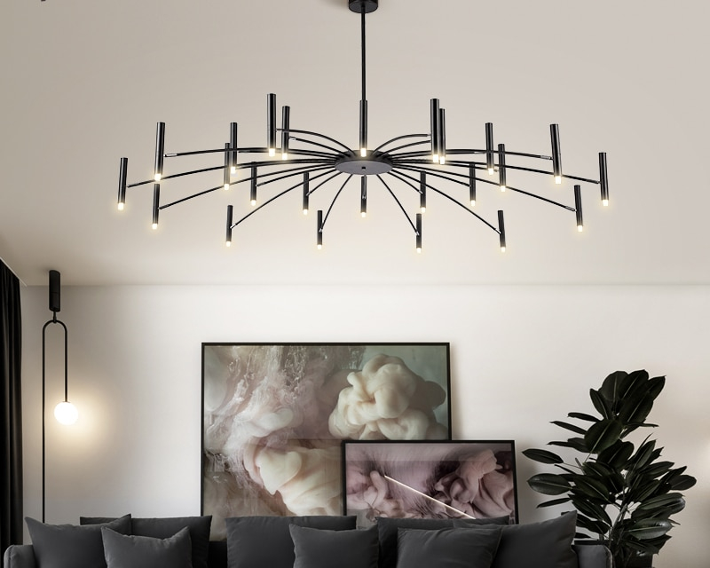 Minimalist Tree Shaped LED Chandelier Minimalist Tree Shaped LED Chandelier