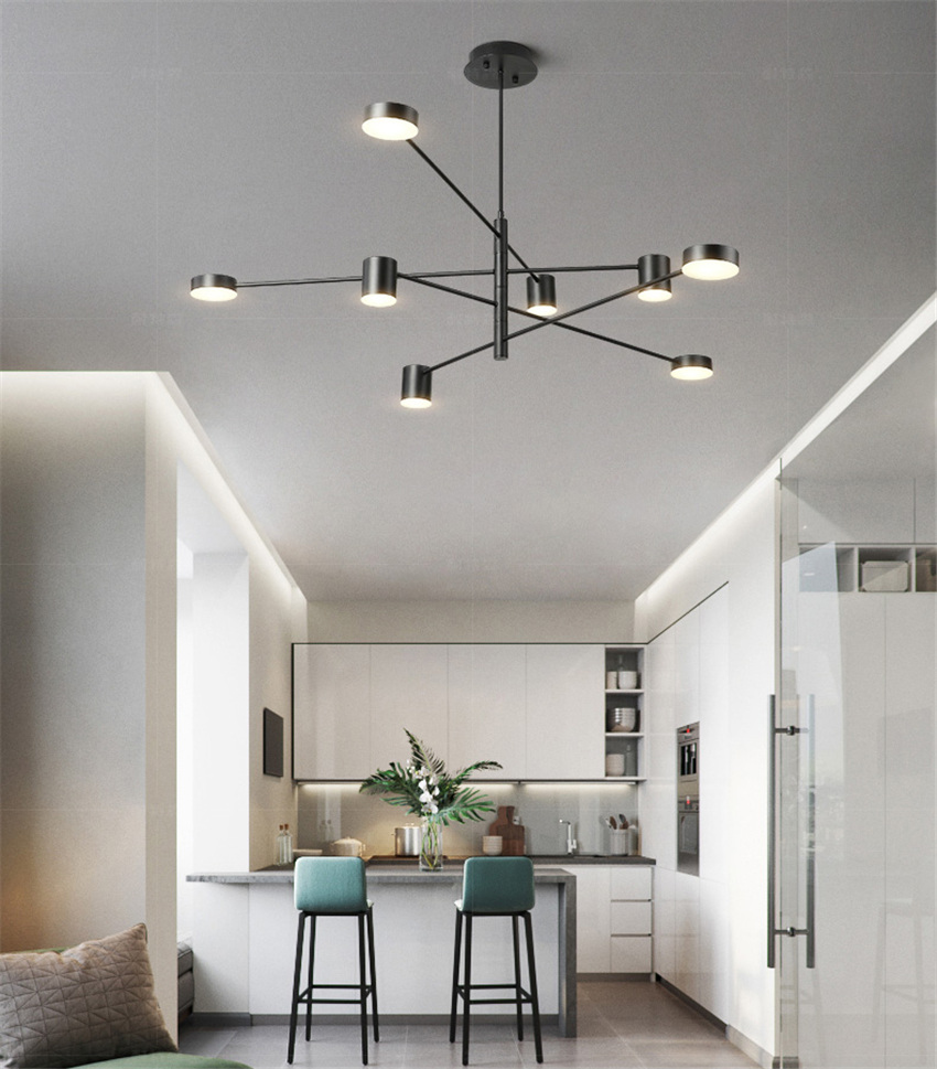 Modern LED Chandelier for Living Room