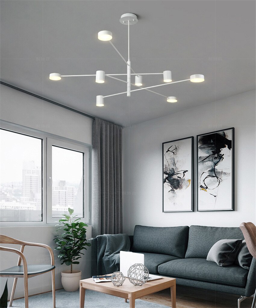 Modern LED Chandelier for Living Room