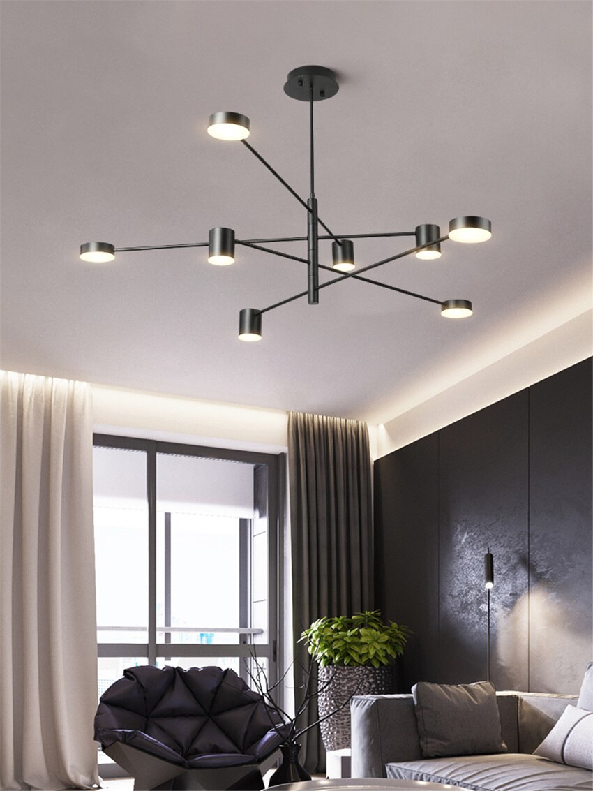 Modern LED Chandelier for Living Room