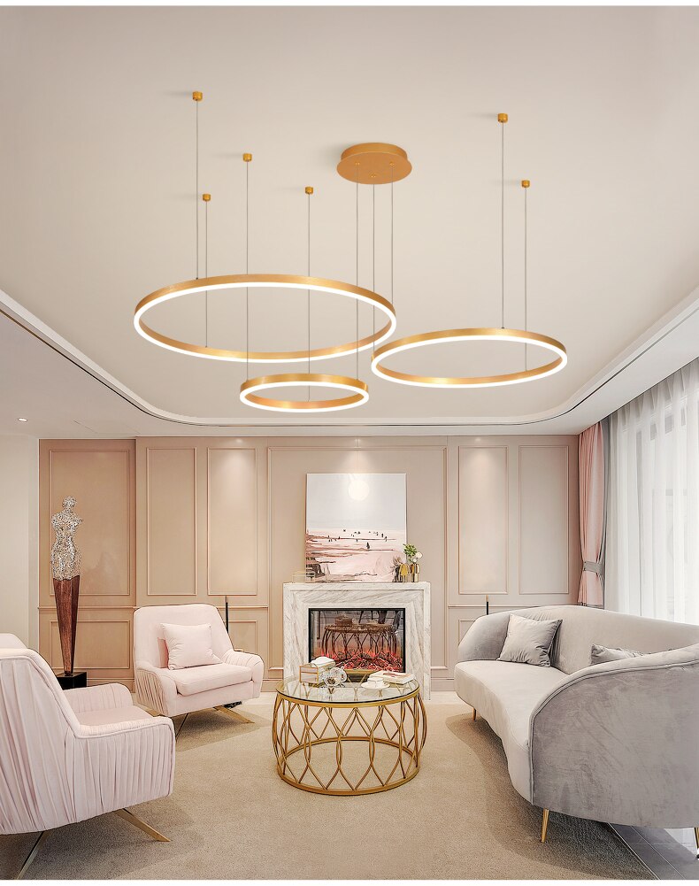 Luxury LED Chandelier for Living Room