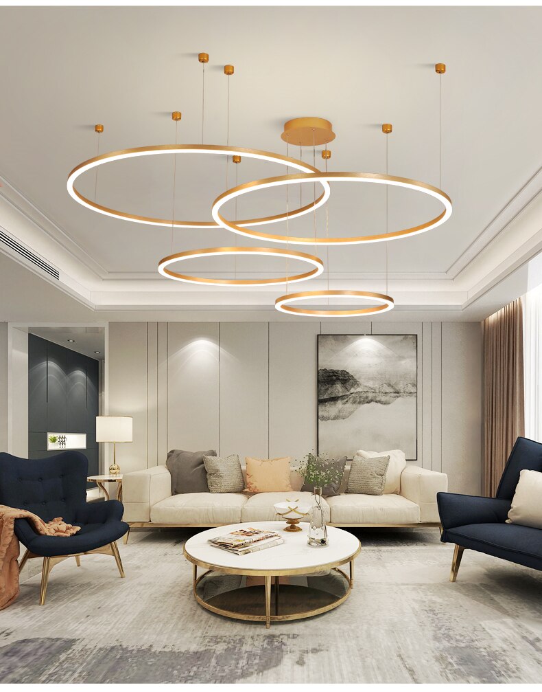 Luxury LED Chandelier for Living Room