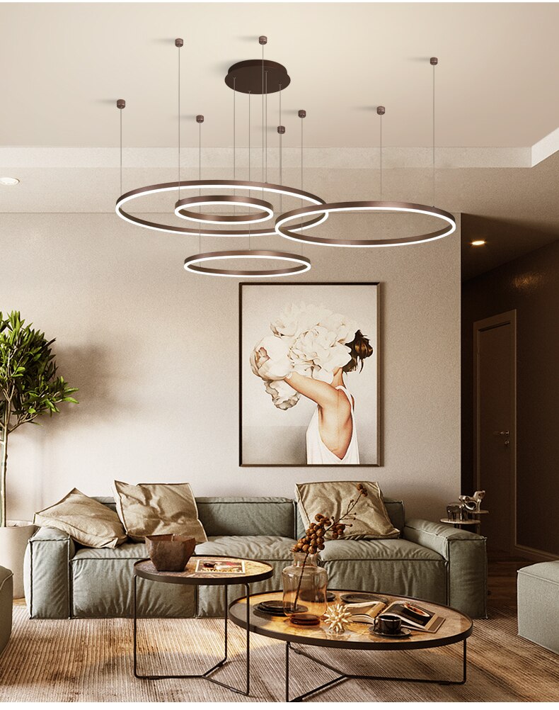 Luxury LED Chandelier for Living Room