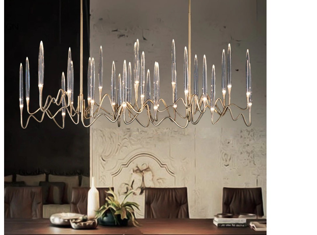 Ice Candles Chandelier Lighting