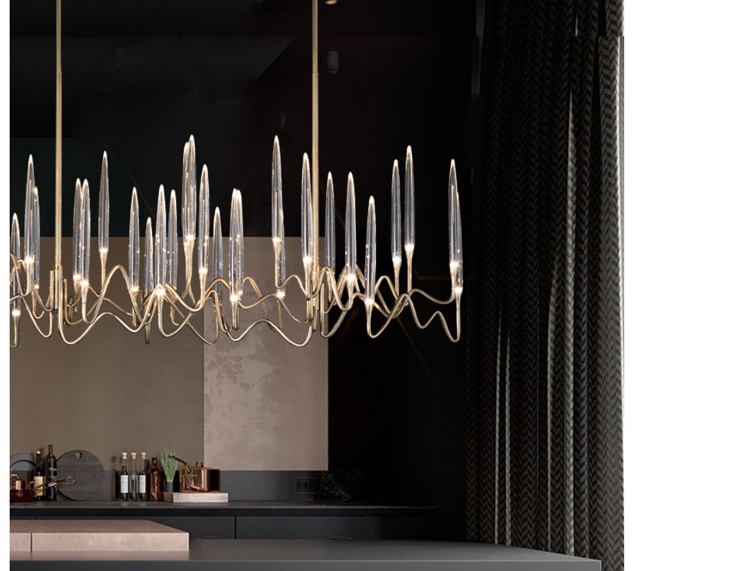 Ice Candles Chandelier Lighting