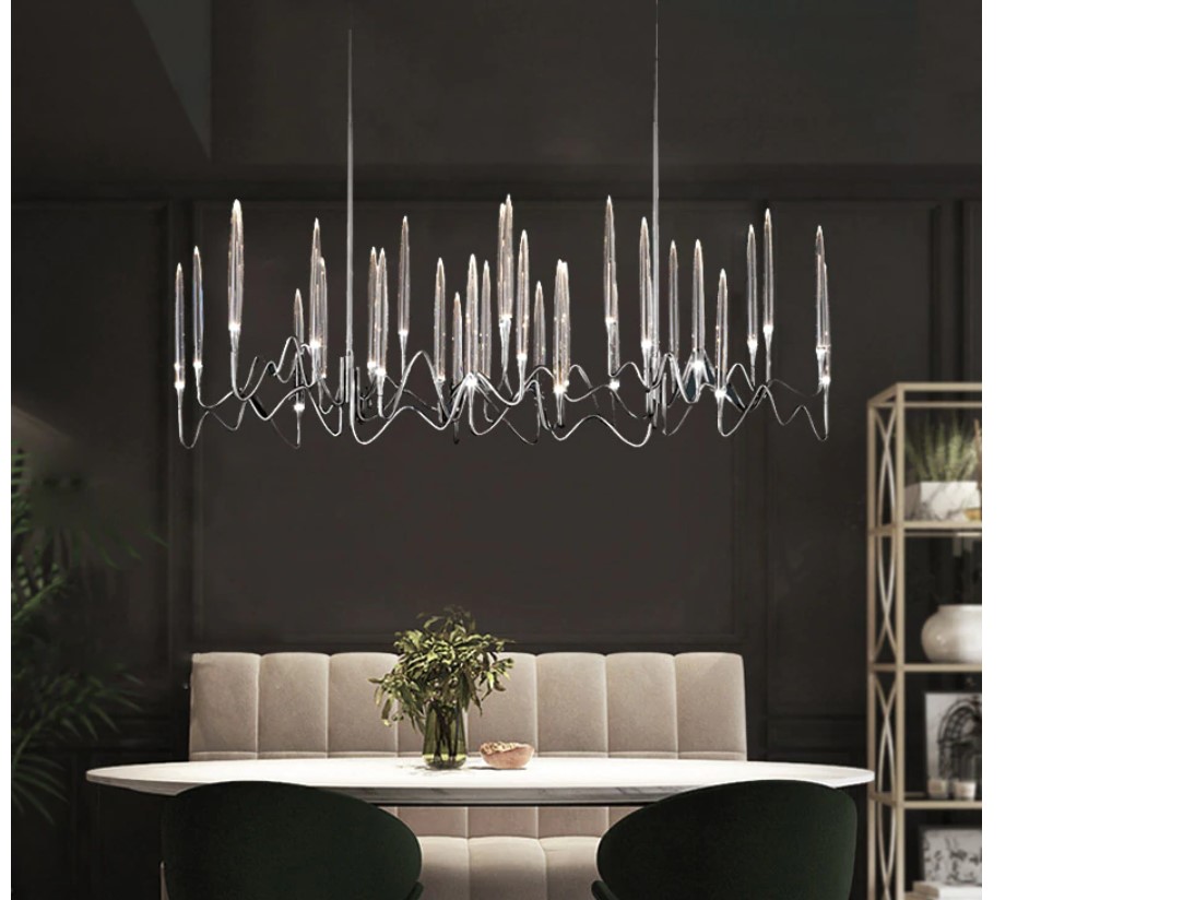 Ice Candles Chandelier Lighting