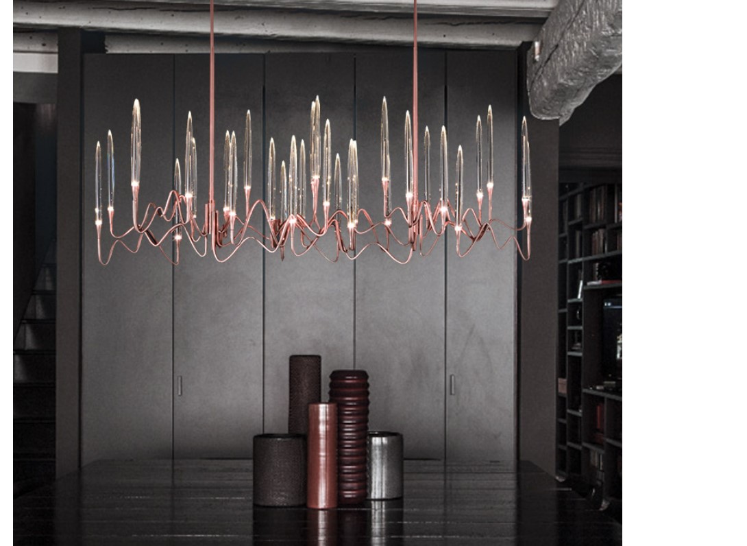 Ice Candles Chandelier Lighting