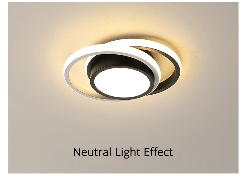 Modern Geometric LED Ceiling Light