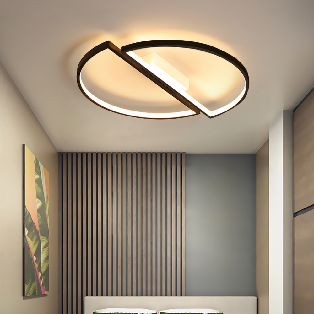 Shifted Circle Shaped LED Ceiling Light