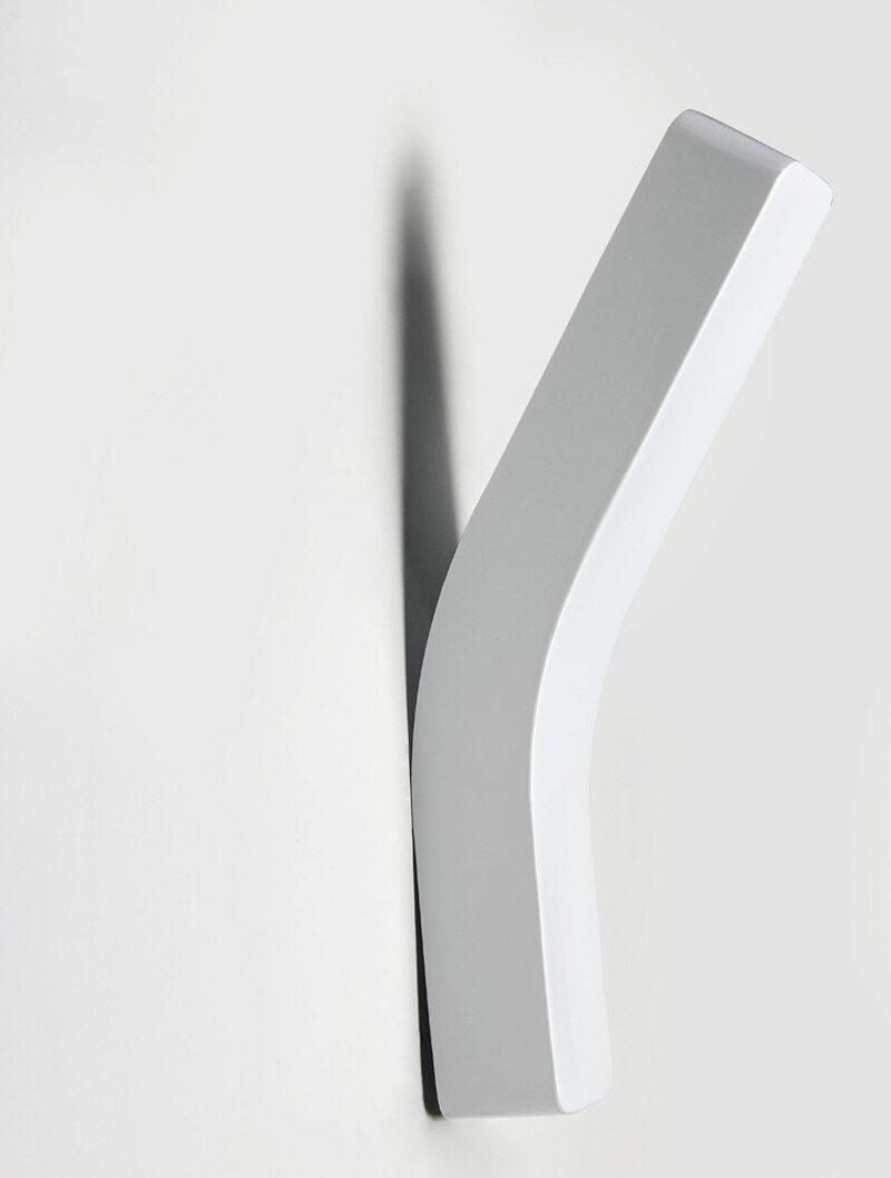 Modern Plain Metal Wall Lamp with LED Bulbs