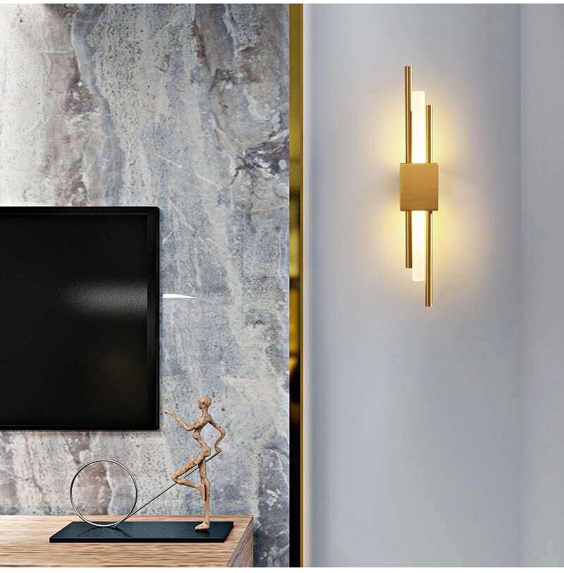 Modern Rod Shaped LED Wall Lamp