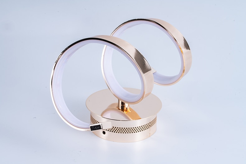 Modern Spiral Shaped LED Wall Lamp