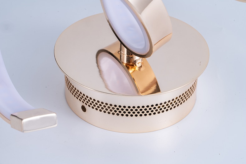 Modern Spiral Shaped LED Wall Lamp