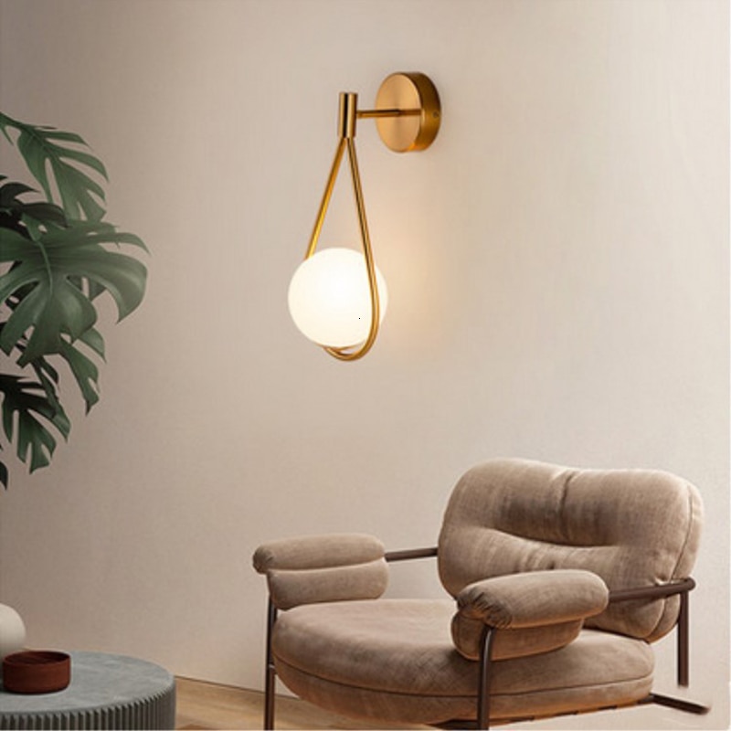 Minimalism E27 LED Wall Lamp