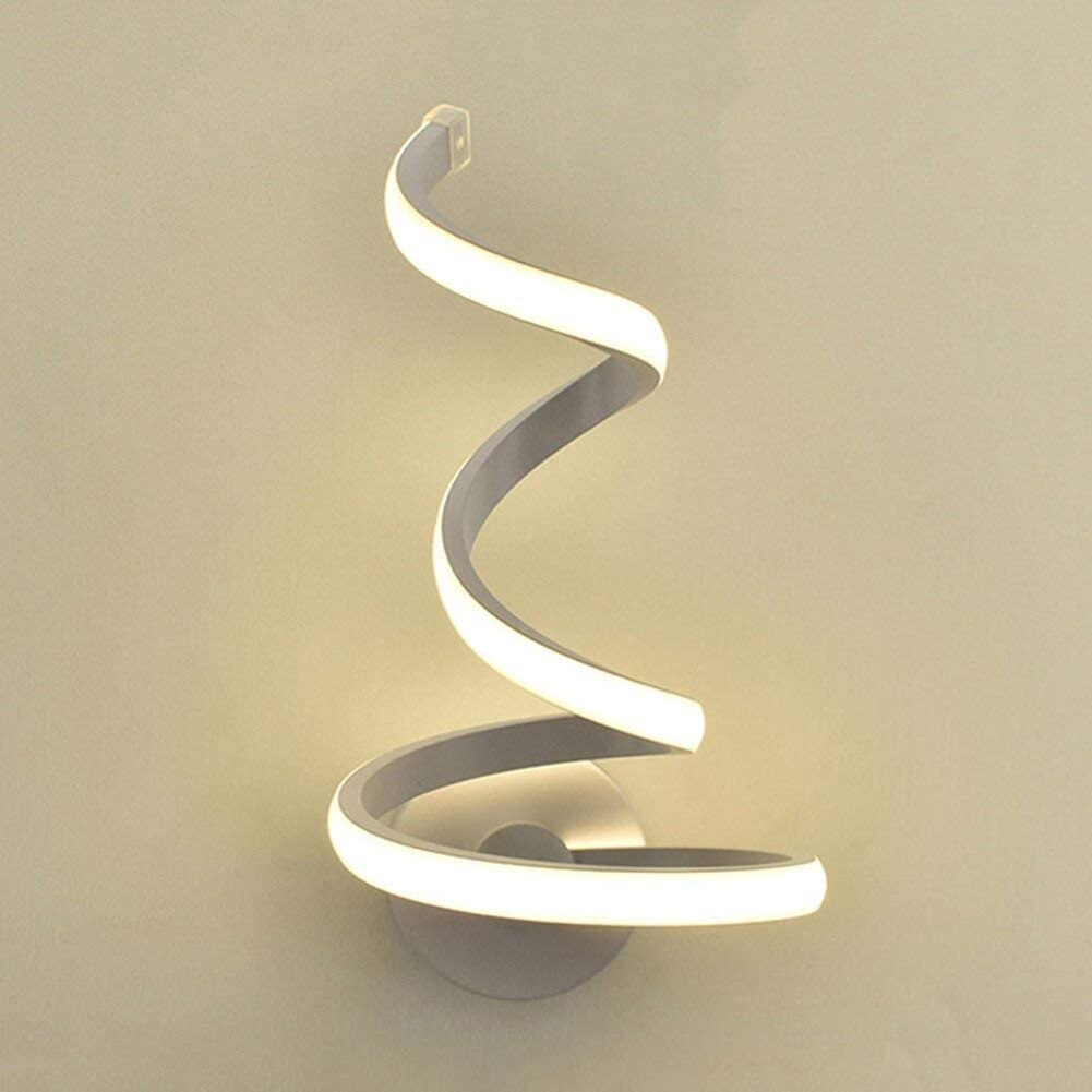 Modern Spiral Shaped LED Wall Lamp