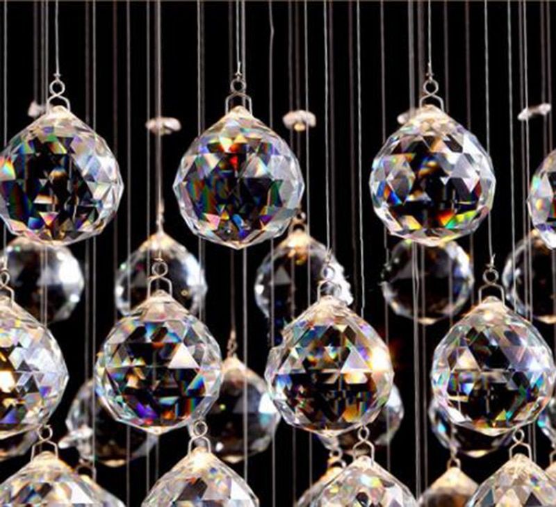 Gold Crystal LED Chandelier